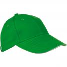 6-panel sandwich baseball cap