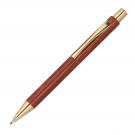 Ballpen with wooden coating