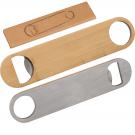 Bamboo-metal bottle opener