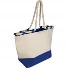 Beach bag with drawstring