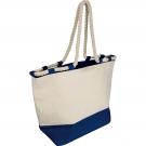 Beach bag with drawstring