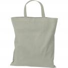 Cotton bag with short handles