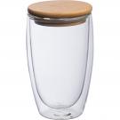 Double-walled glass with 500 ml filling capacity