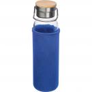 Glass bottle with neoprene sleeve. 600ml