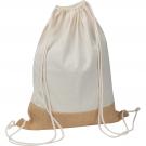 Gymbag with jute bottom