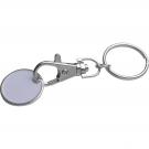 Keyring with shopping coin