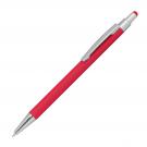 Metal ballpen with rubber coating and touch function