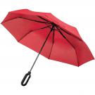 Pocket umbrella with carabiner handle