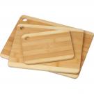 Set of three cutting boards