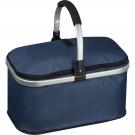 Shopping basket with cooling compartment