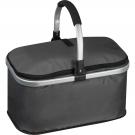 Shopping basket with cooling compartment