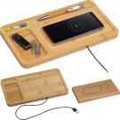 Wireless charging desk pad