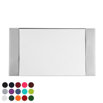 A2 Desk Pad Holder in Belluno, a vegan coloured leatherette with a subtle grain.