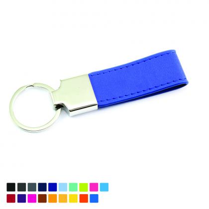 Deluxe Torino Loop Key Fob in a choice of colours.