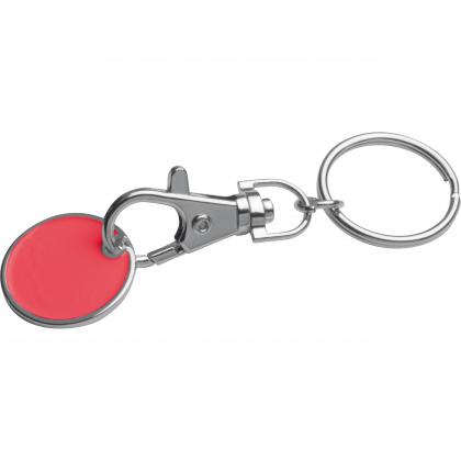 Keyring with shopping coin