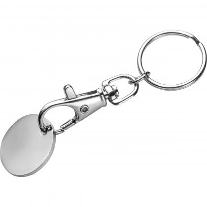 Keyring with shopping coin