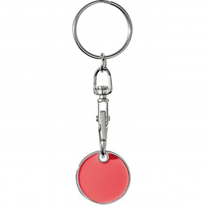 Keyring with shopping coin