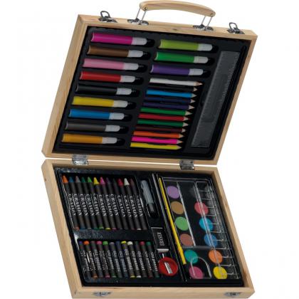 Big wooden painting set Maxi