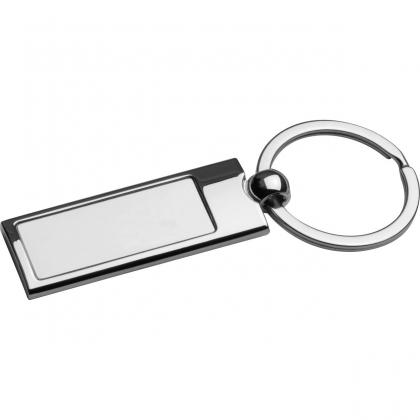 Slender metal key ring Slim