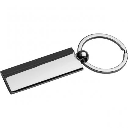 Slender metal key ring Slim