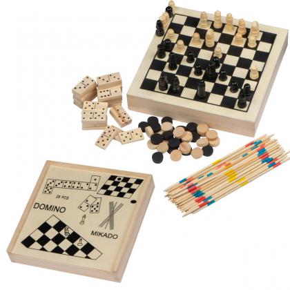 Wooden game collection Riga