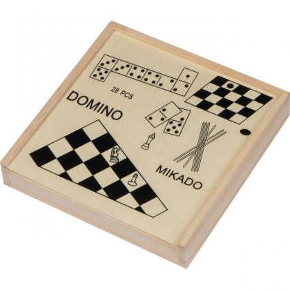 Wooden game collection Riga