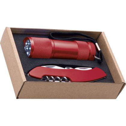Set torch and pocket knife Dover