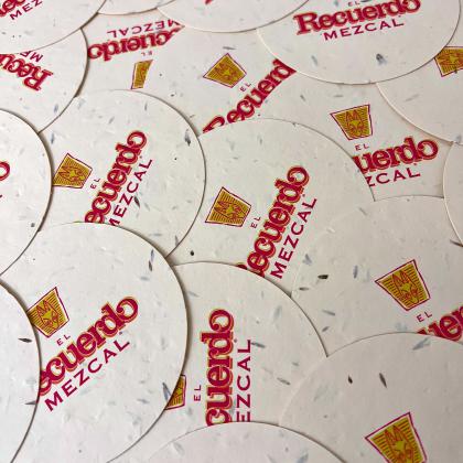 Seed Paper Coasters