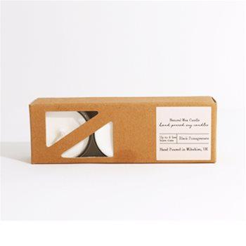 Box of 3 Natural Plant Wax Tea Lights Box of 3 Natural Plant Wax Tea Lights