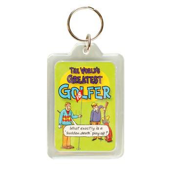 Premium Rectangular Keyring