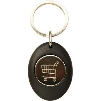 Trolley Coin Keyring