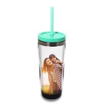 Travel Mug with extra lid and straw Travel Mug with extra lid and straw