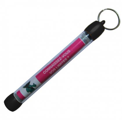 Plastic Banner Keyrings