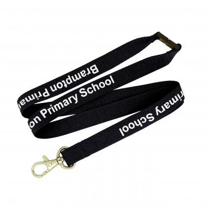 Flat Ribbed Lanyards