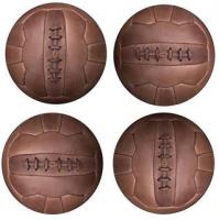 real leather football