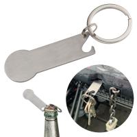 Keyring with shopping cart chip Stickit