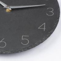 Slate wall clock Graz