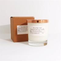 30cl Natural Plant Wax Candle in Recycled Glass Jar