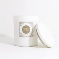 30cl Soy Wax Candle with Wooden Lid & Matt Glass Jar