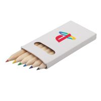 6 Piece 9cm Pencil Set