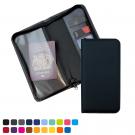 Zipped Travel Wallet in Soft Touch Vegan Torino PU.