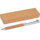 Twist-ballpen metal and cork Lillehammer