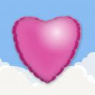 18'' Heart Shape Foil Balloons