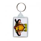 Rectangular Budget Keyring