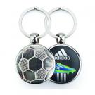 Metal Football Keyring