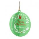Recycled Interlocking Card Bauble
