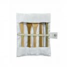 Bamboo Wrap Cutlery Set