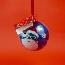 Christmas Gift Bauble and Custom Greeting Card