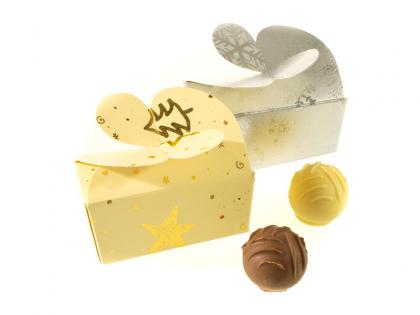 CHRISTMAS LUXURY CHOCOLATE TRUFFLE GIFT BOX, ECO-friendly