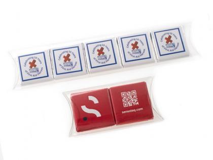 NEAPOLITAN CHOCOLATE ACETATE PILLOW PACKS